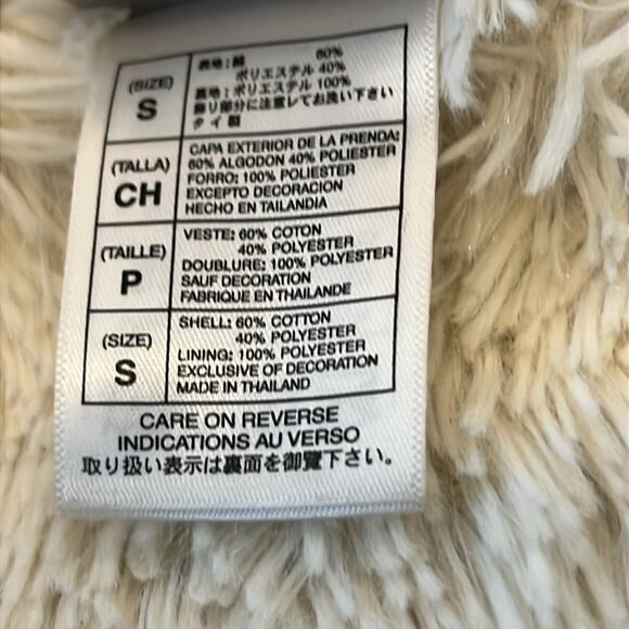 Walt Disney World Sherpa-Lined Zip Hoodie Mickey Mouse ’71 Graphic Small cozy - Picture 7 of 16